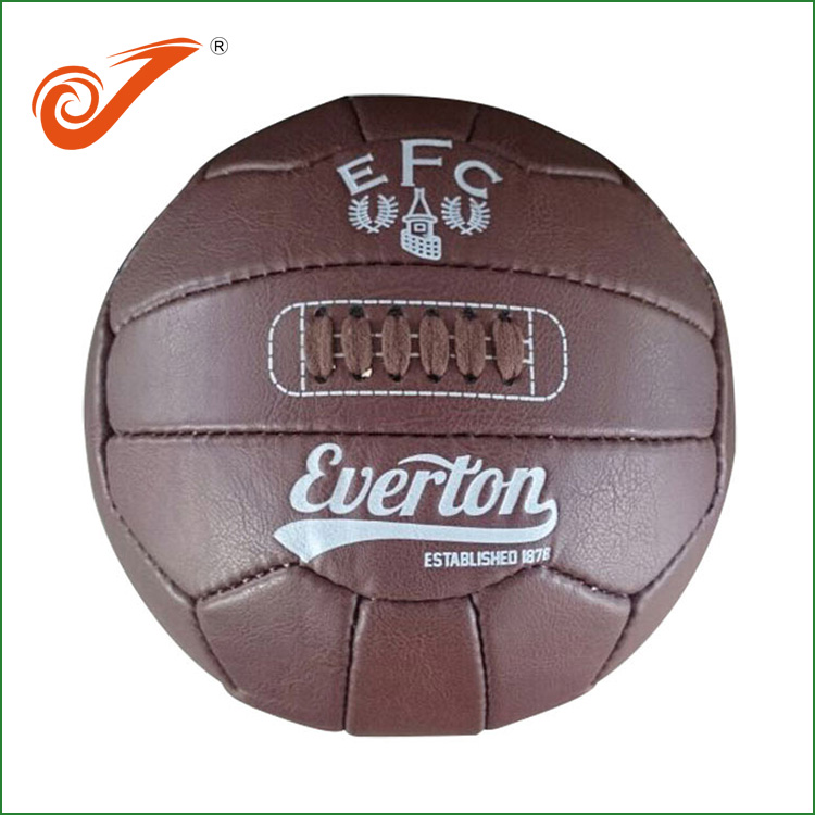 Real Leather Hand Sewn Soccer Ball