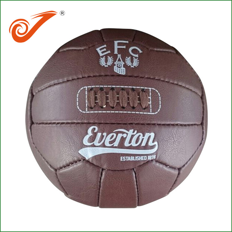 Real Leather Soccer Ball