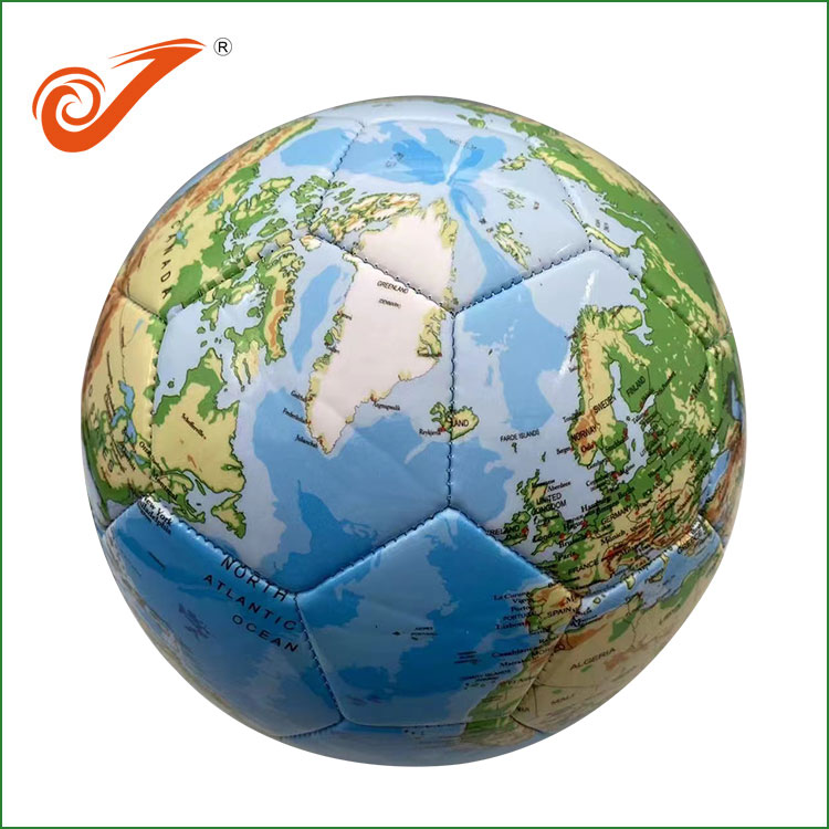 World Map Soccer ball